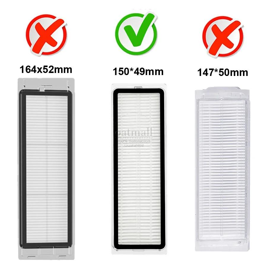 Filtre HEPA pour Xiaomi MIJIA 1C 2C 1T / MI Robot Vacuum-MOP / Dreame F9, Dust Pound, Accessoires de