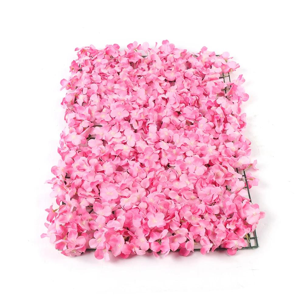 Panneaux Muraux de Fleurs Roses Artificielles, Polymères Muraux de Fleurs InjRose, pour Décoration M