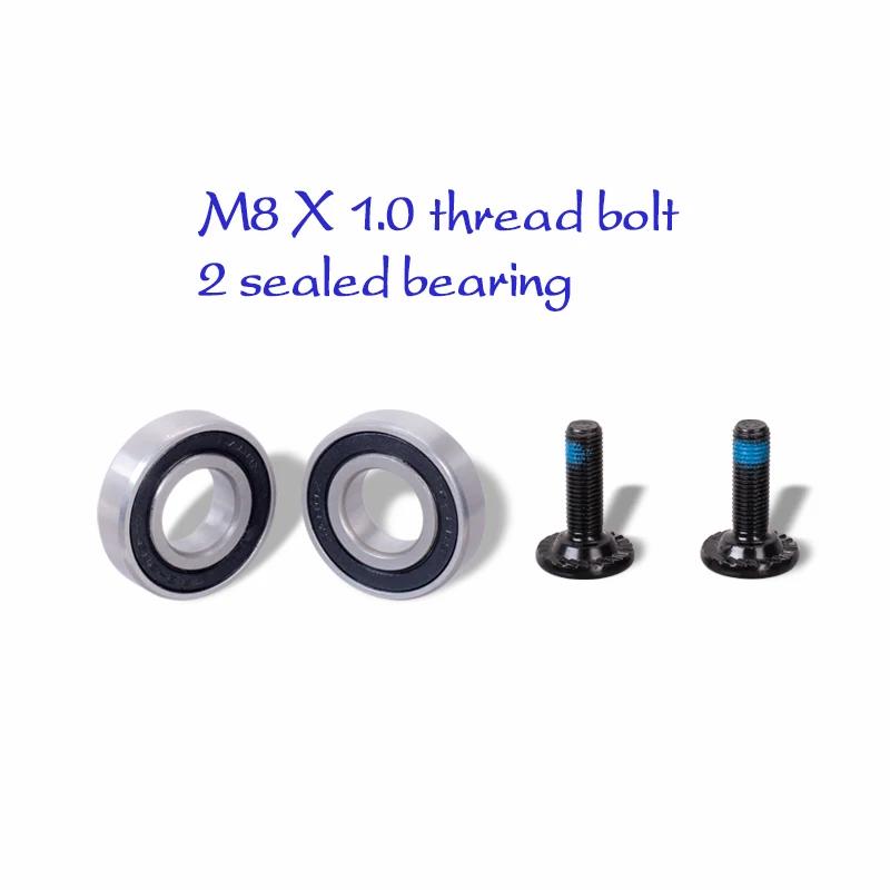 Kit de manivelle Funsea pour BMX Big Cruiser Wheelie Stunt Bike, avec moyeu central 170 mm, bras en