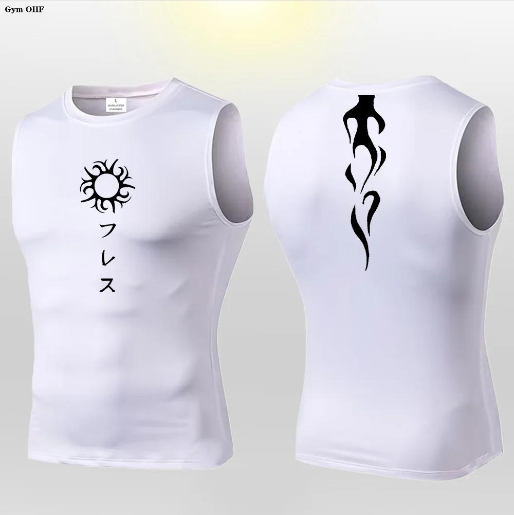 Y2K – gilet de course pour hommes, débardeur de Compression, vêtements de Fitness musculaire, chemis