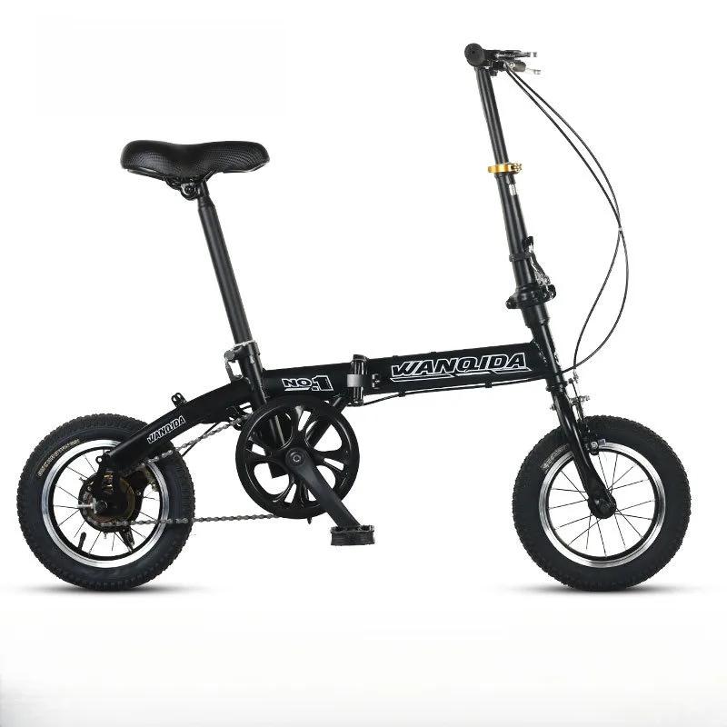Vélo pliable, petit vélo de 12 pouces pour garçons et filles, transmission portable et ultralégère a