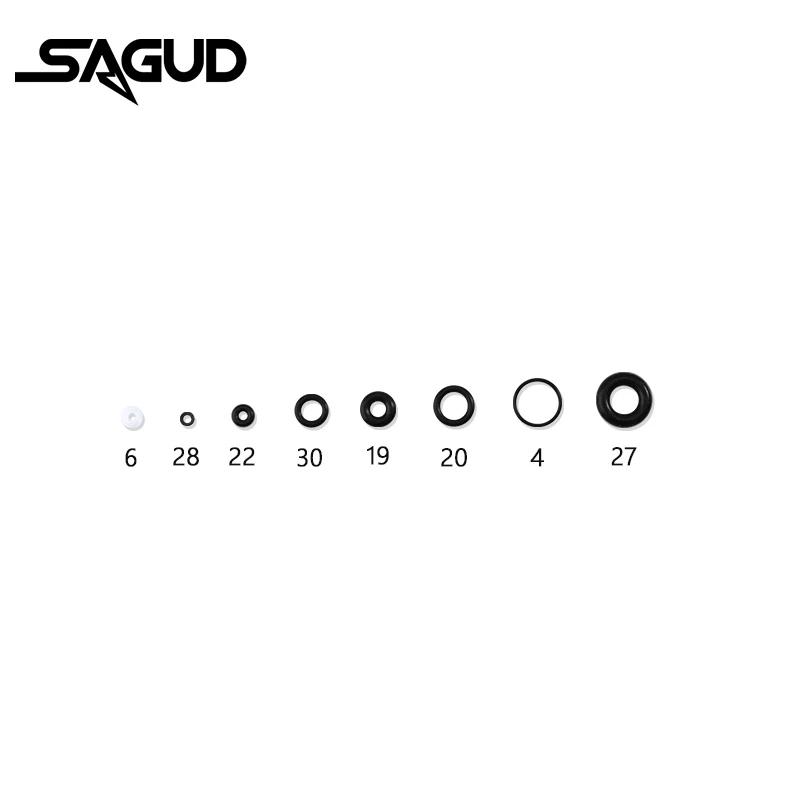 SAGUD joint torique 5 pièces/ensemble accessoires d'aérographe pour pistolet de pulvérisation série