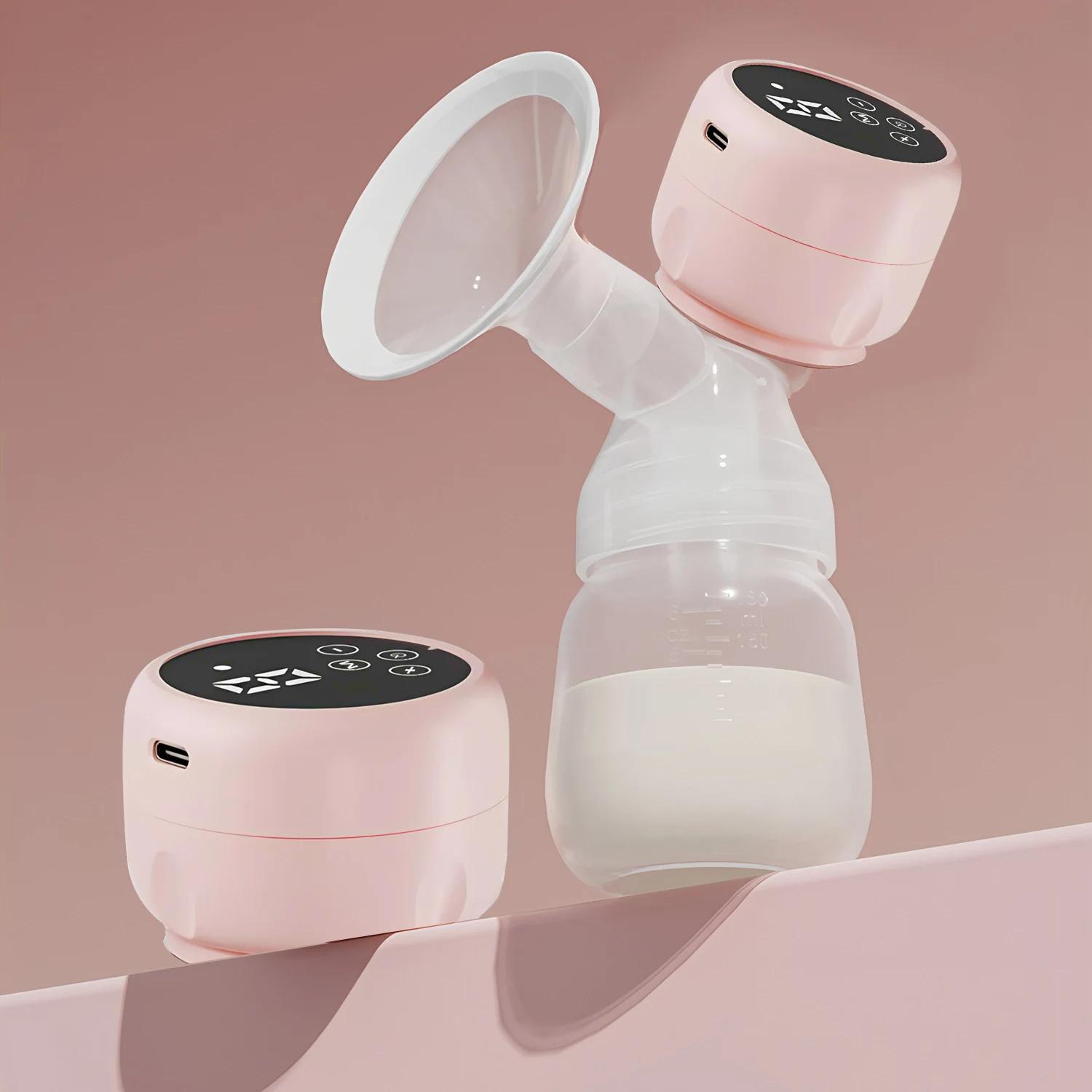 Tire-lait portable rechargeable par USB | Automatique à faible bruit | Aspirateur puissant sans