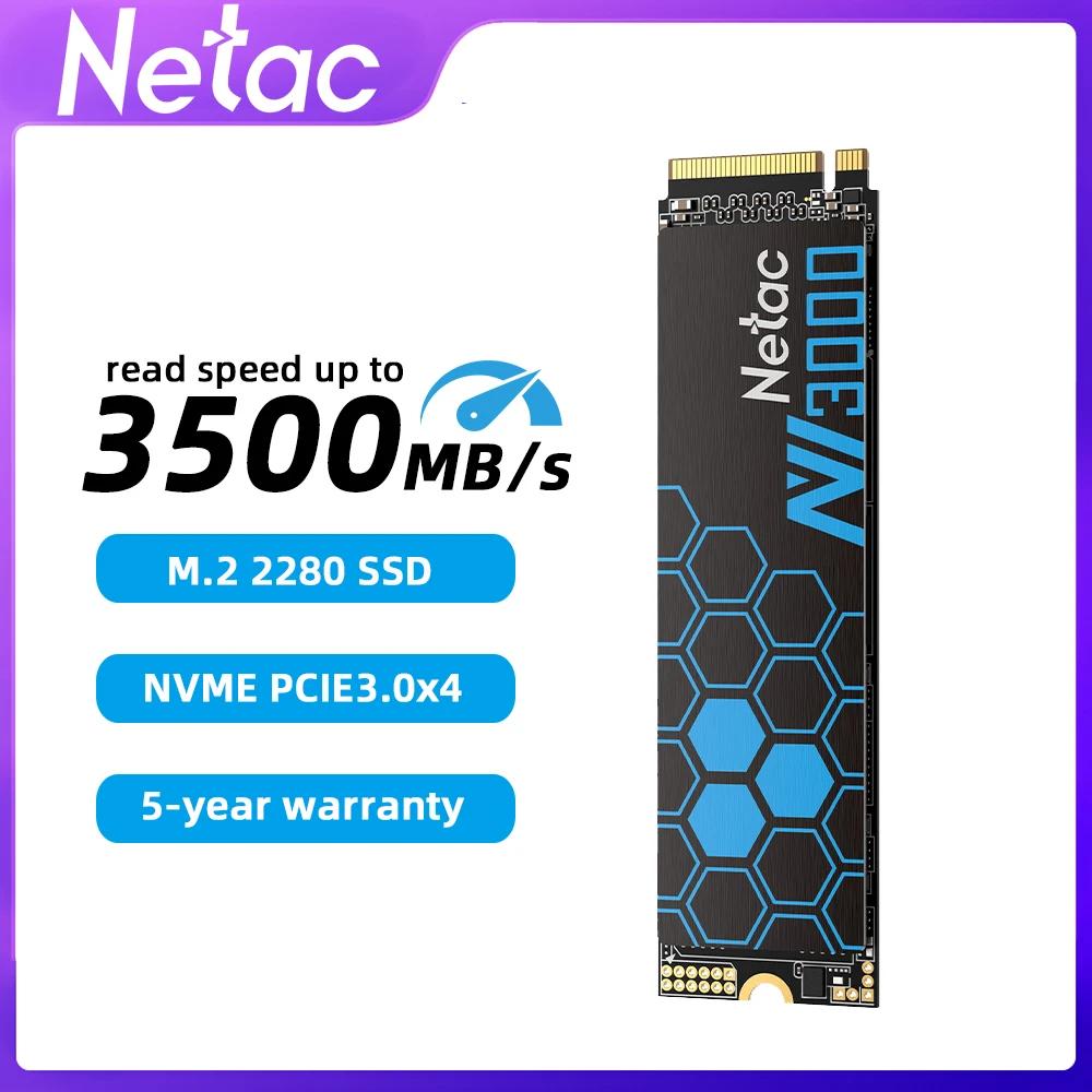 Netac NV3000 SSD M2 NVMe 3500 mo/s PCIe 3.0 HD 250GB 500GB 1 to 2 to M.2 disque dur interne disque S