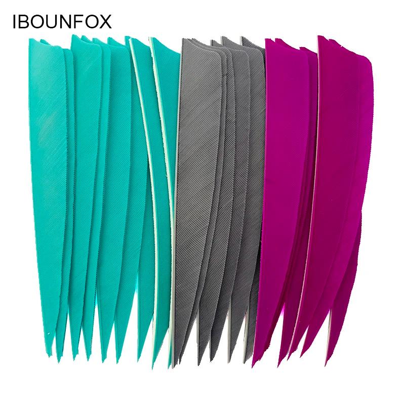 Plumes de flèches d'archerie 100 pièces 5 pouces palettes dinde réelles pour chasse et tir cible