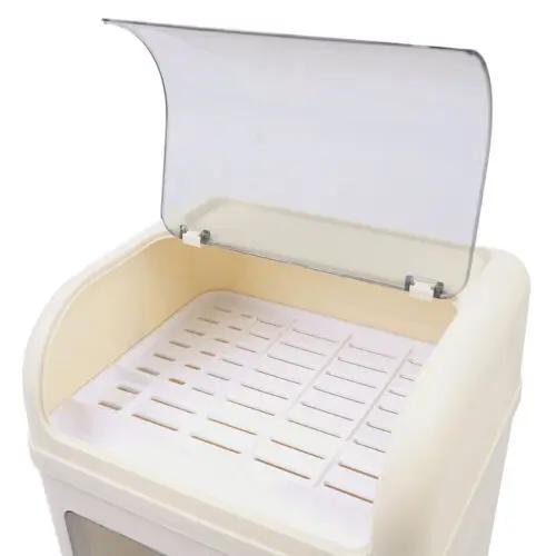 Boîte de rangement de grande capacité pour ustensiles de cuisine, support T1, évalué, séchage, nouve