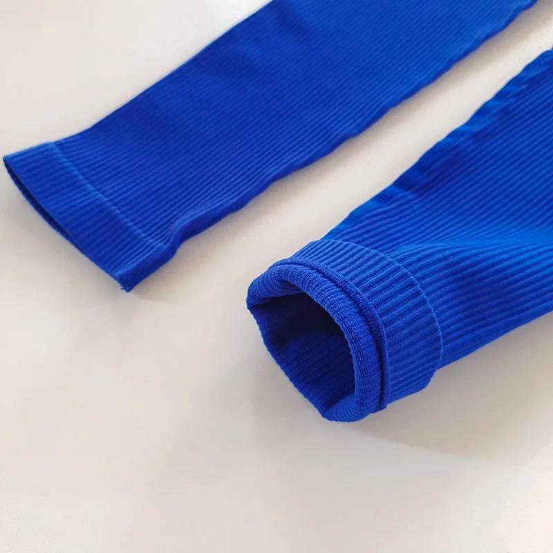 Leggings de yoga côtelés pour l'hiver et l'automne, taille haute, épais, pêche, pantalon d'entraînem