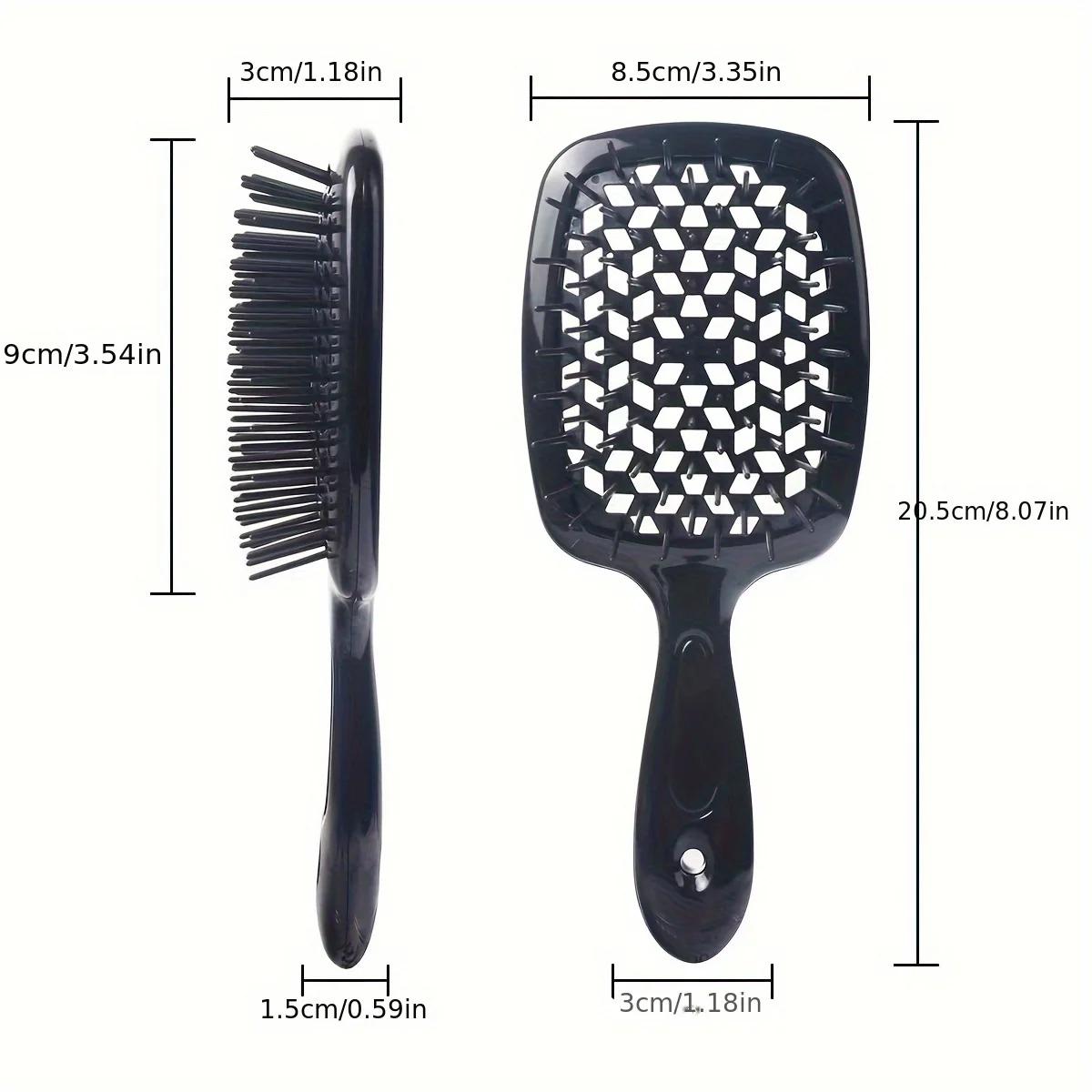 WANMEI coussin d'air peigne plastique Massage antistatique sec humide cheveux bouclés creux brosses