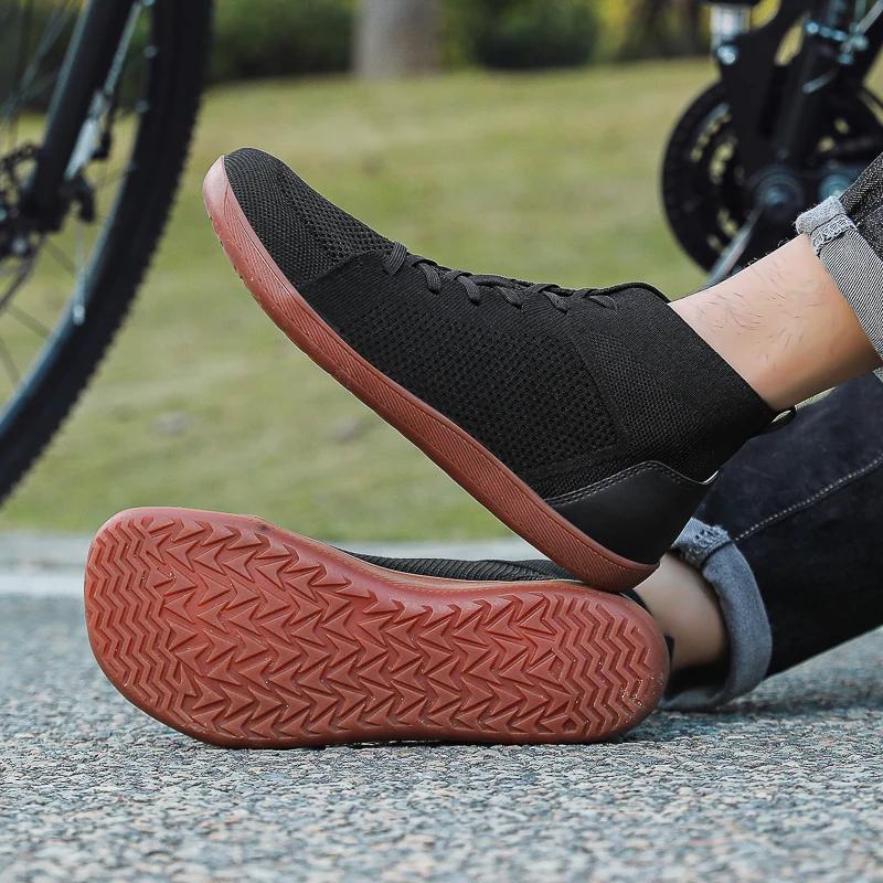 Chaussures minimalistes pieds nus marche hommes femmes - Semelle ontariDstress large
