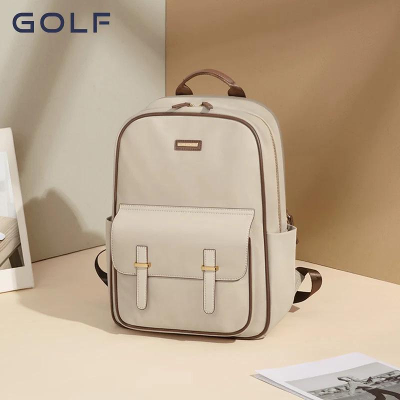 GOLF-Sac à dos Oxford grill pour femme, sac à dos grande capacité pour ordinateur, sac d'école pour