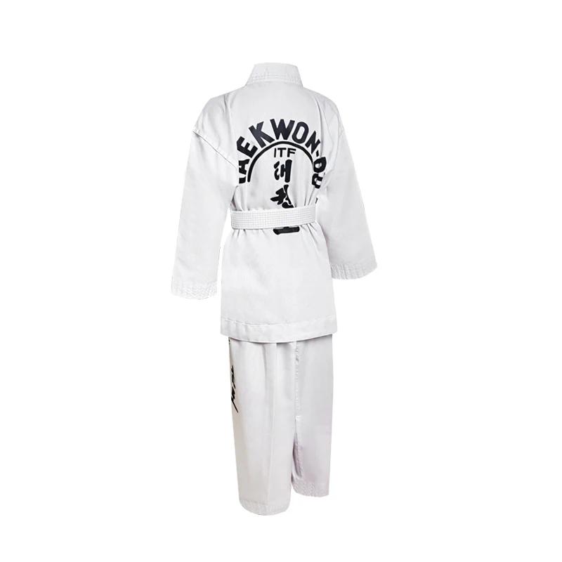 Uniforme professionnel de Taekwondo ITF, vêtements de karaté et de Judo, broderie entière, costume d