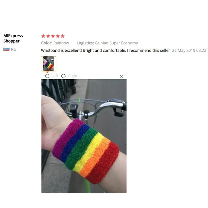 Mode sport bandeau et bracelet serviette ensemble bandeau coton bracelets pour femmes hommes cyclism