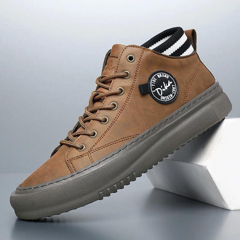 Bubuk Baskets décontractées à la mode, chaussures pour hommes polyvalentes, baskets décontractées po