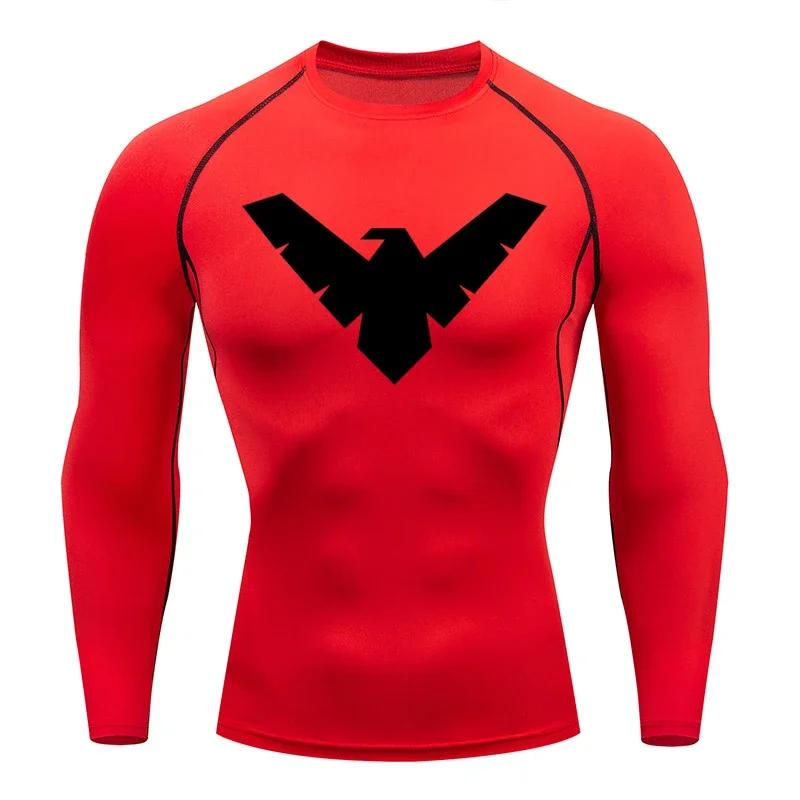 Chemise de Compression d'été à manches courtes pour hommes, haut de sport, t-shirt de course, séchag