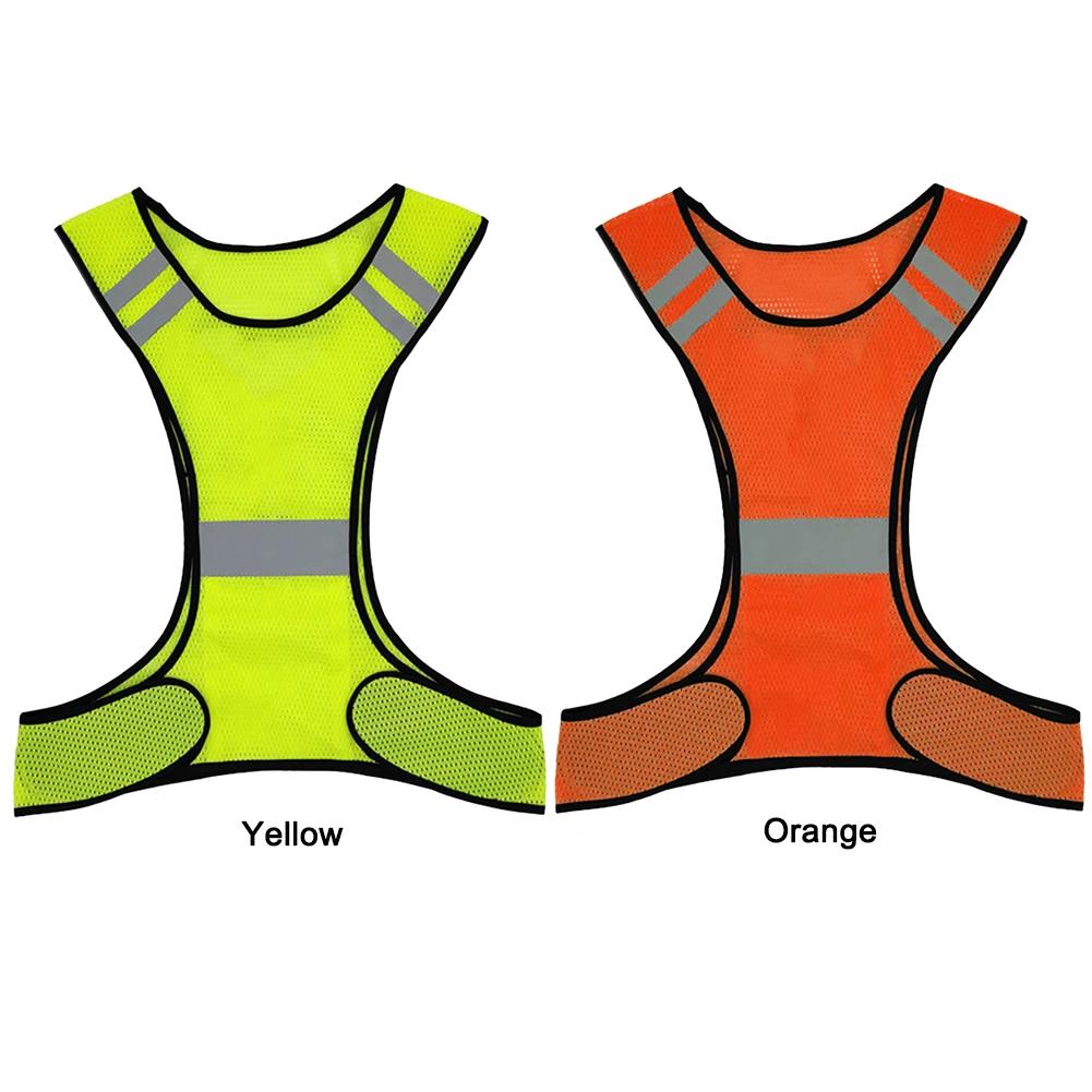 Glace de course haute visibilité pour homme et femme, maille structurels ente, respirante, légère, r