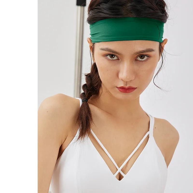 Bandeau yoga élastique haute élasticité - Accessoire sport fitness course transpiration activités