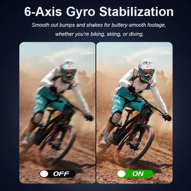 Caméra d'action SJCAM Flagship SJ11 ou CAM4, 4K, écran tactile 2,33 pouces, étanche, WiFi 5G, HDR ac