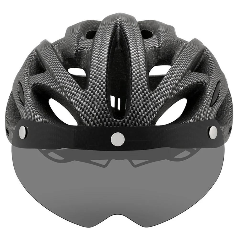 230gCAIRBULL casque ultraléger casque de montagne de route intégré moulé avec visière amovible lunet