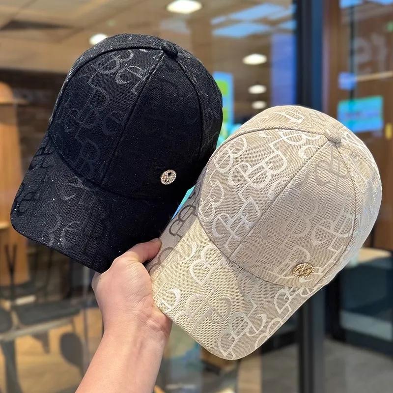 Casquette de baseball unisexe réglable tendance avec logo rond, idéale pour toutes les saisons (prin