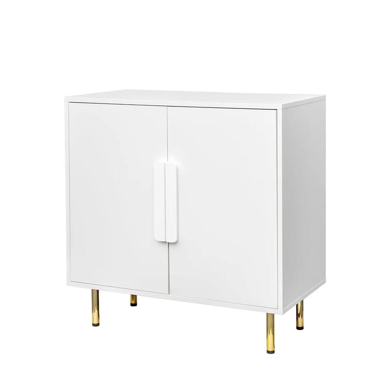 Armoire de rangement moderne avec poignée, buffet, armoires de rangement, 2 portes, salon, salle à m