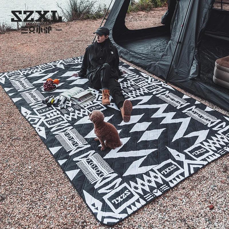 Tapis de Camping Portable résistant à l'humidité, pour randonnée naturelle, imperméable, pour pique-