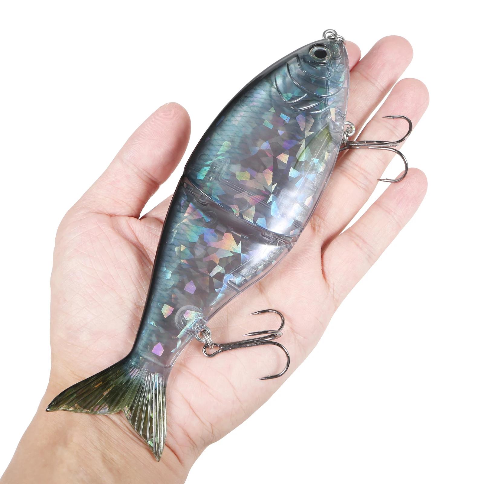 Leurre ArtiBMO Coulant pour la Pêche, Appât Artificiel, Nager, Hochet, IkInside, WobJeff, Coulissant