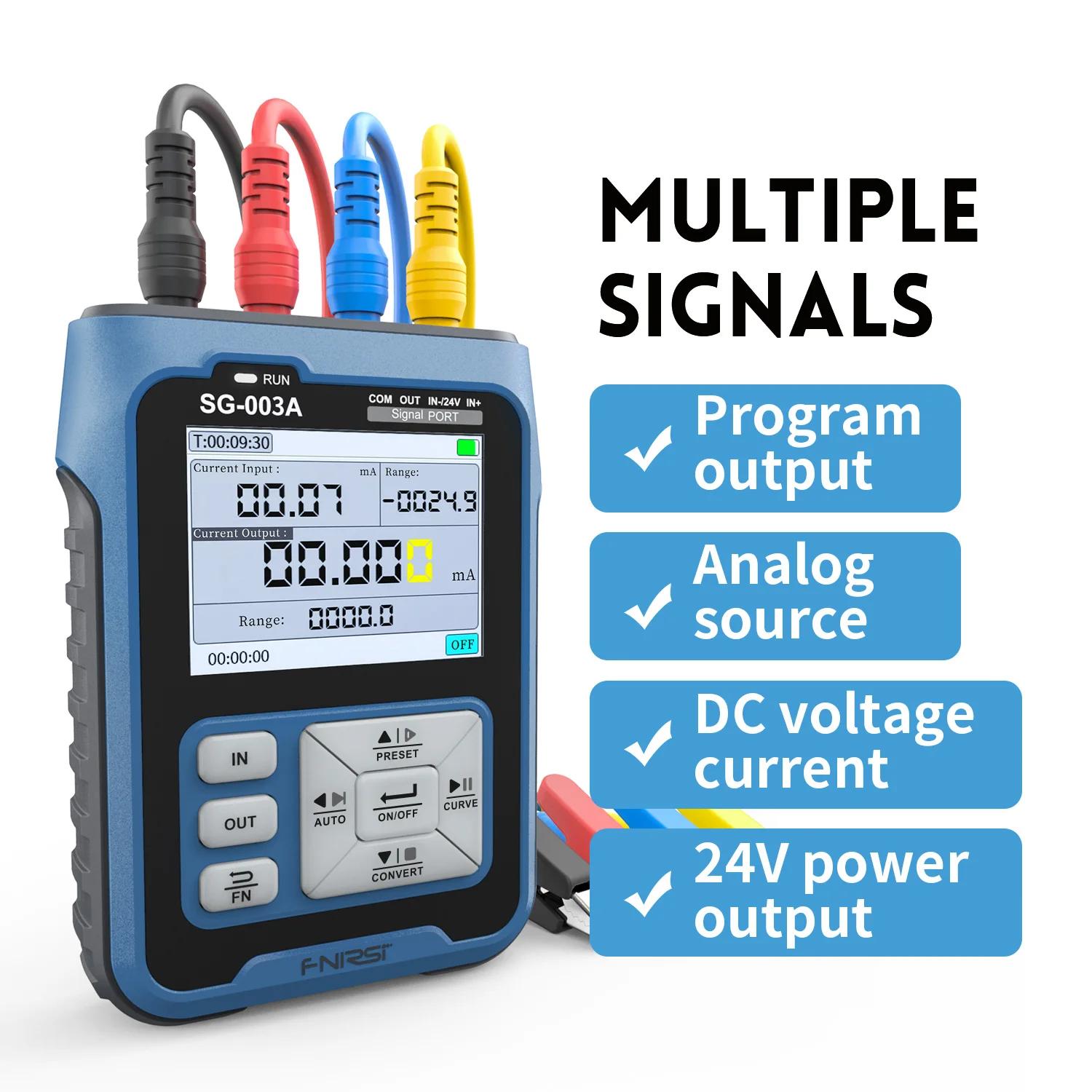 FNIRSI SG-003A générateurs de signaux 0-10V 4-20mA simulateur de tension de courant réglable sortie