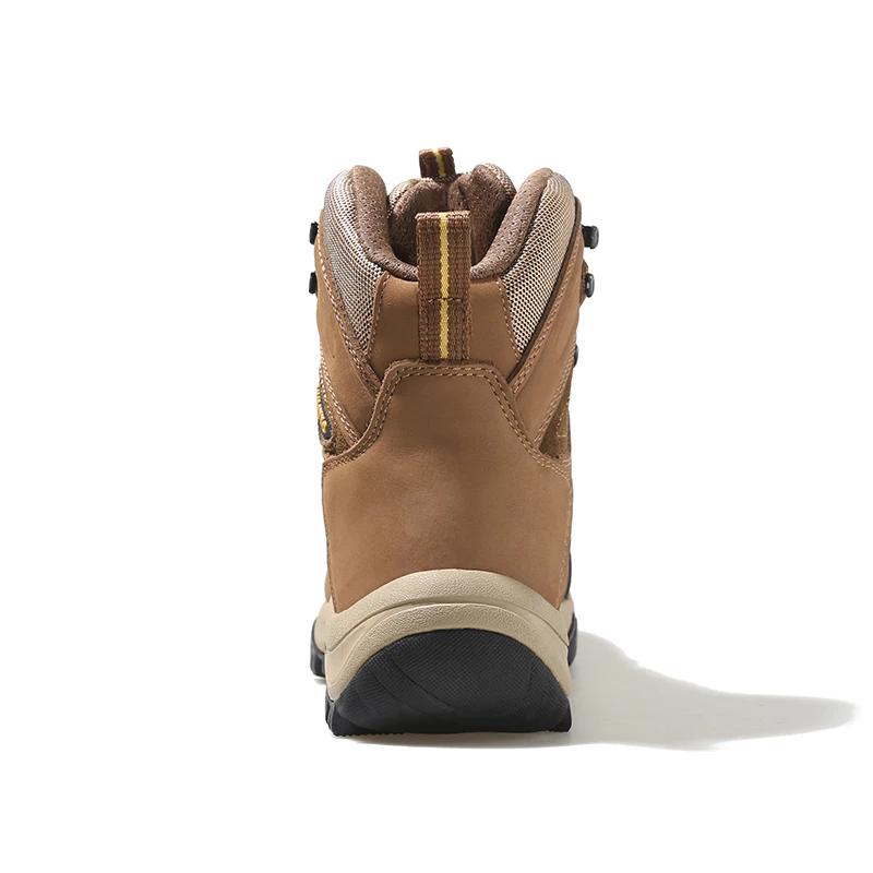 HUMTTO – bottes de randonnée en cuir imperméables pour hommes, chaussures de sécurité d'extérieur, b