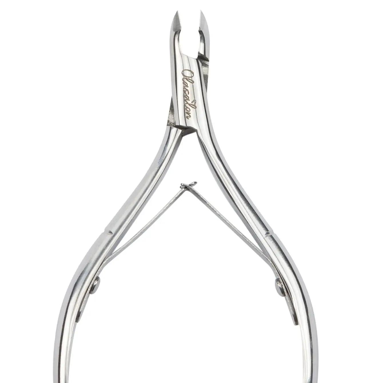 Olasalon pince professionnelle peau morte dissolvant de cuticules Durable tranchant pour manucure