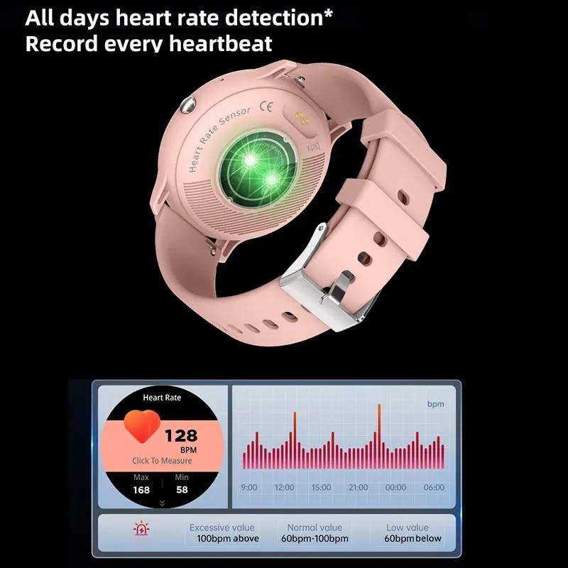 NORTH EDGE 2024 nouveaux hommes montre intelligente NL02C 1.28 pouces HD Bluetooth appel activité Tr