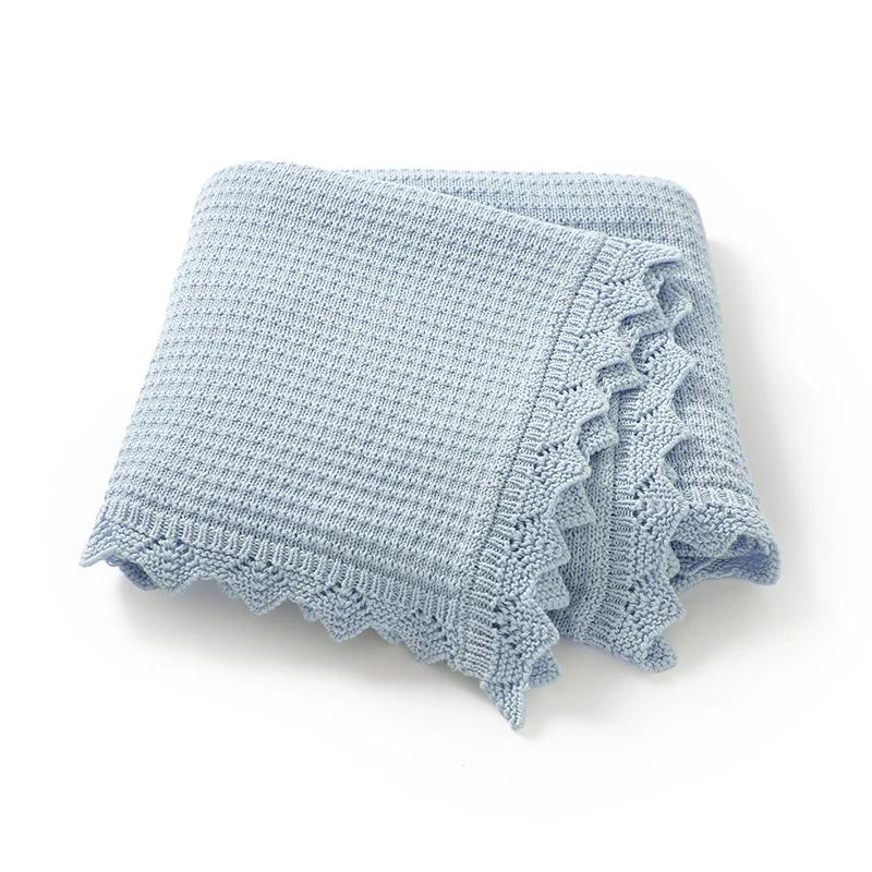 Couvertures pour bébé Super douces pour nouveau-né, garçon et fille, en coton, pour poussette, couff