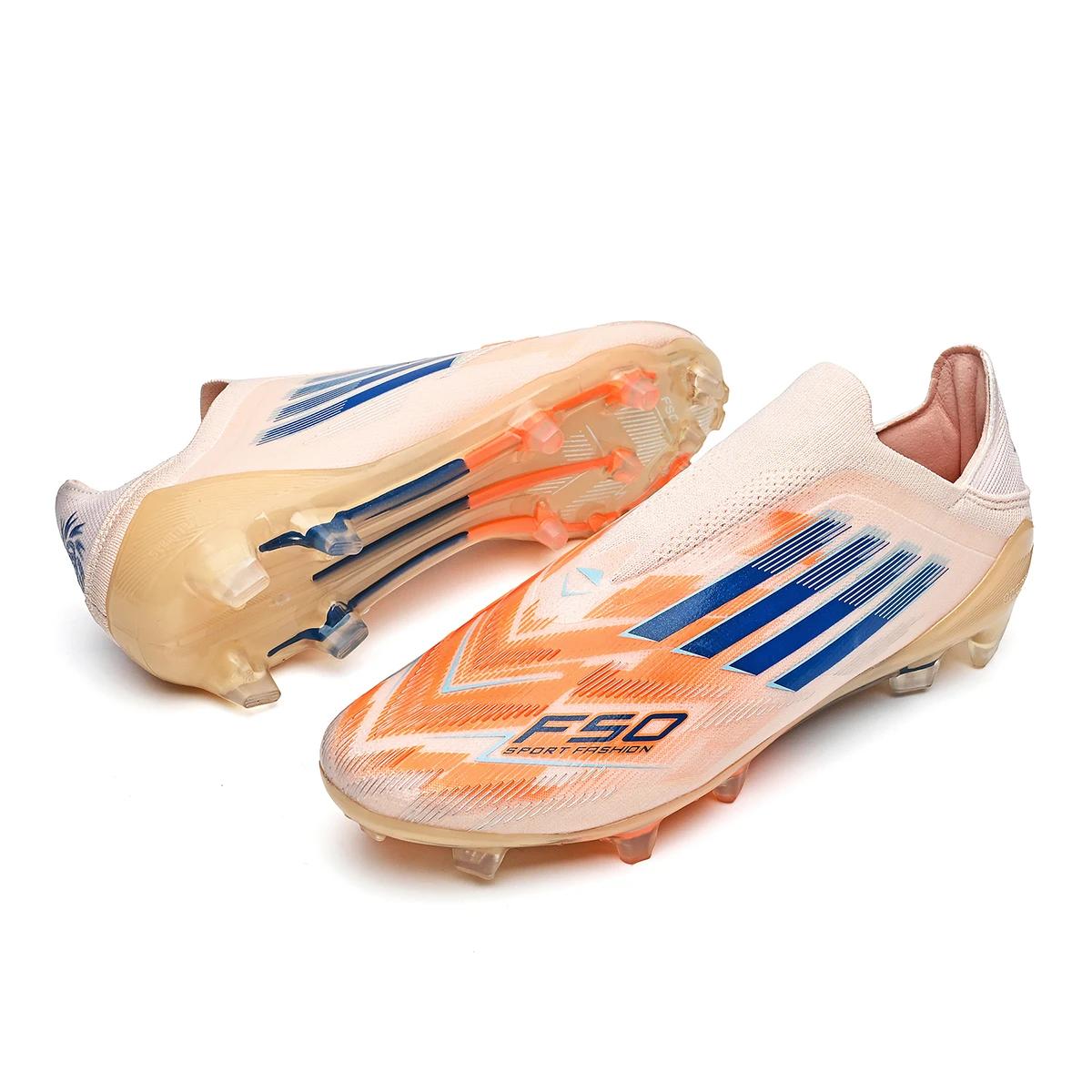 Chaussures de football pour hommes, équipement Durable, chaussures de sport de plein air à ongles lo