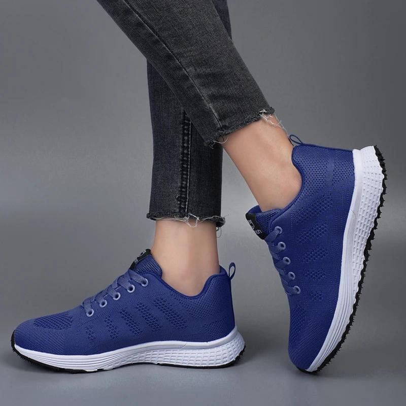 Femmes chaussures de sport décontractées en plein air anti-dérapant confortable Tennis tenues d'été