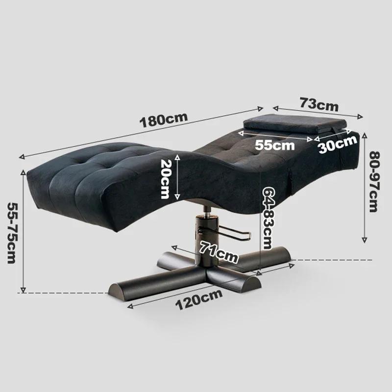 Table de soin esthétique XinSheng pour hydrothérapie faciale et massage de la tête, lit de salon pou