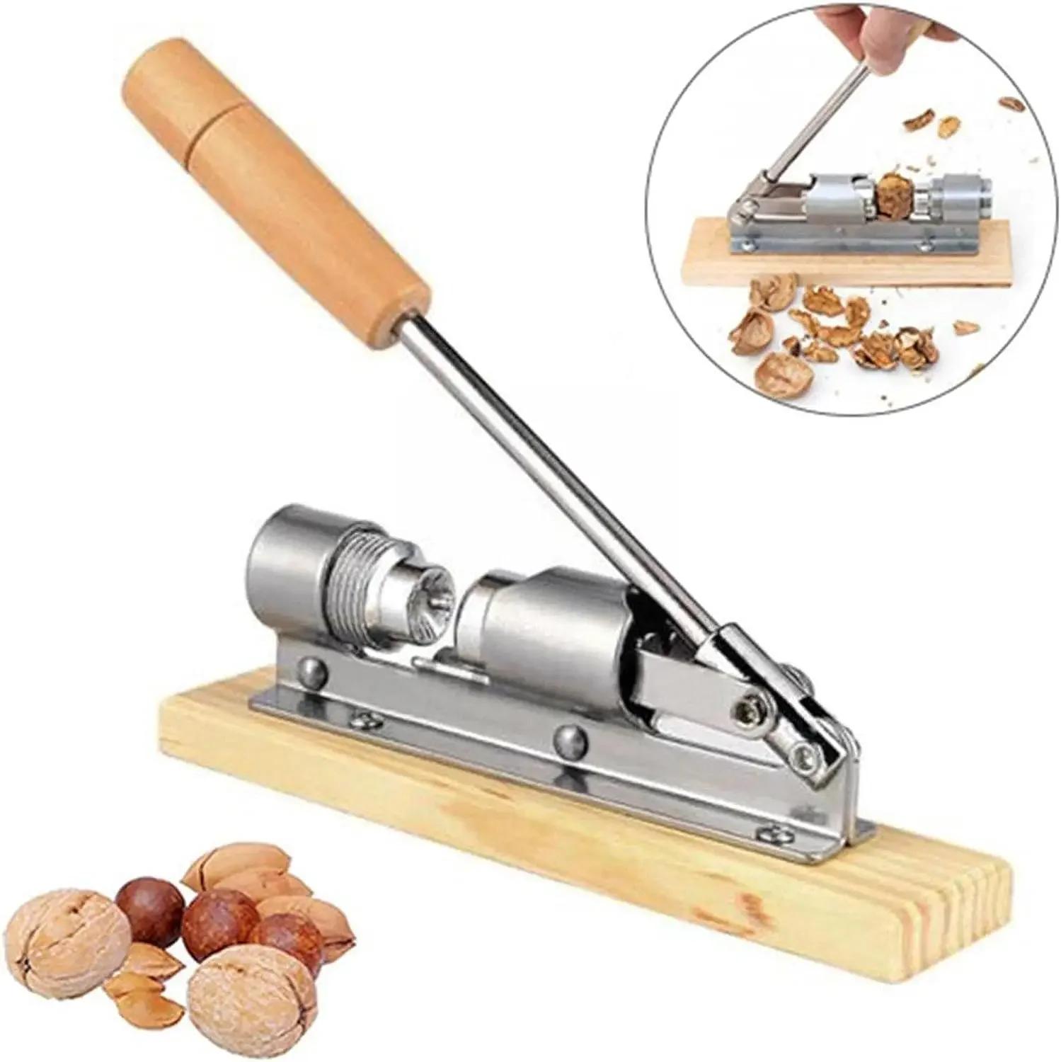 Casse-noisette multifonctionnelle en acier inoxydable, décortiqueur mécanique manuel Portable, ouvre