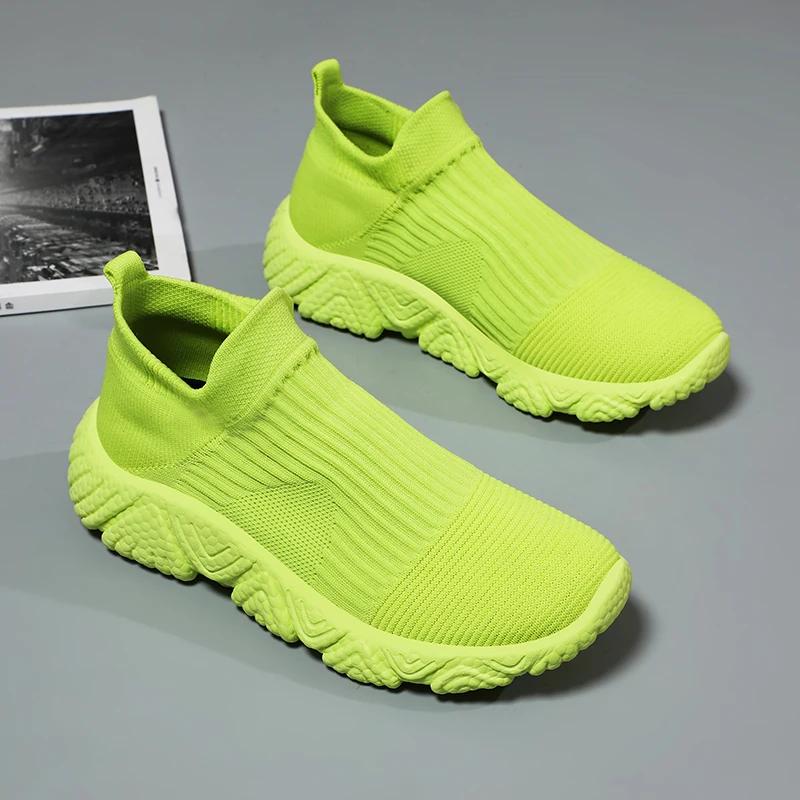 Chaussures de course respirantes pour hommes et femmes, chaussures de sport décontractées, chaussure