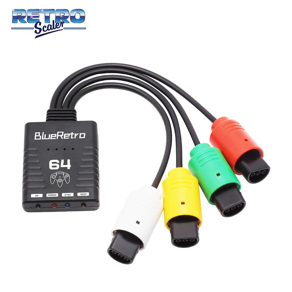Adaptateur de contrôleur de jeu sans fil RetroScaler BlueRetro pour Console Nintendo 64 N64, prise e