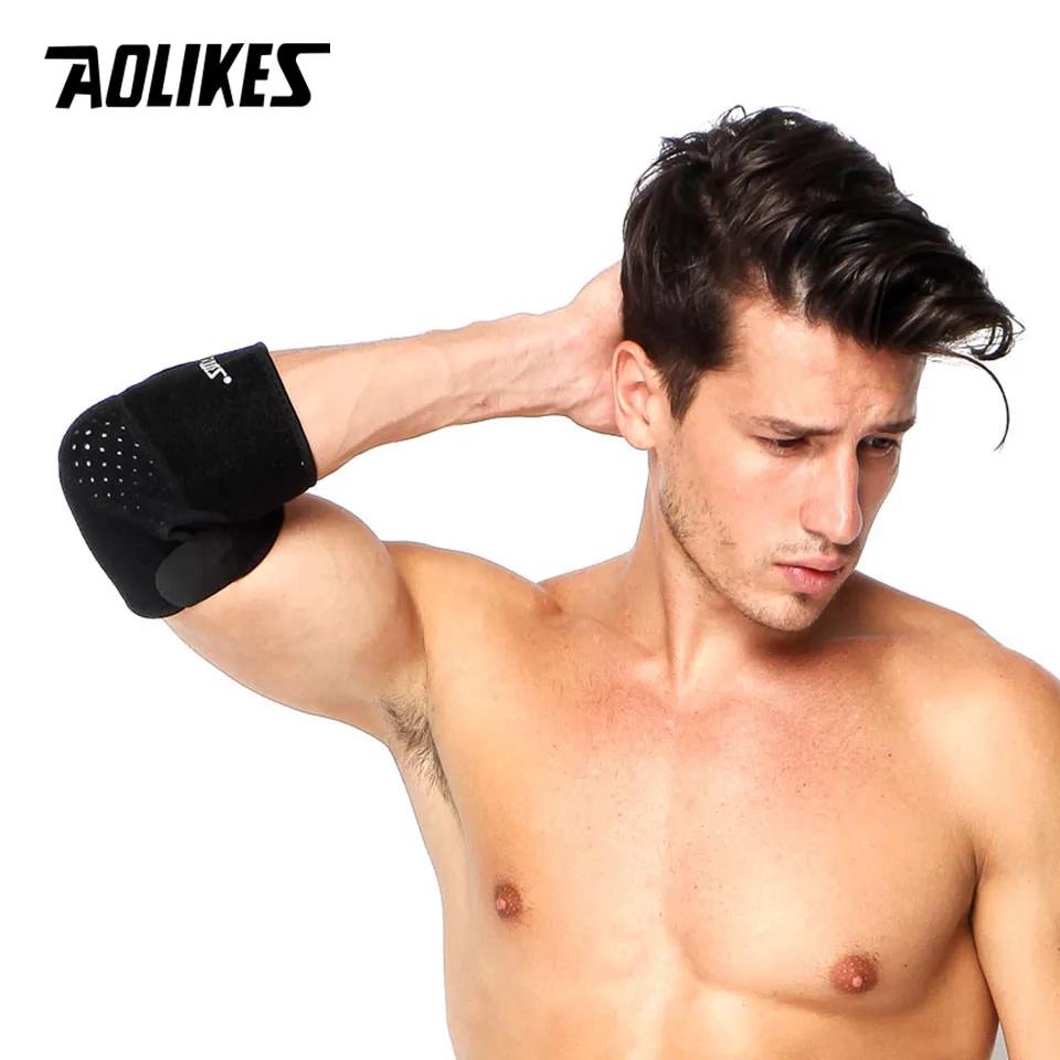 AOLIKES 1 pièces attelle de coude, enveloppe de soutien réversible pour les articulations, soulageme
