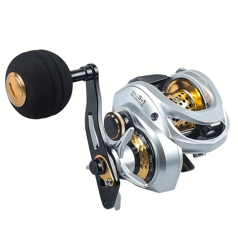 Moulinet de pêche TDC3000 de deuxième génération, nouveau moulinet à goutte d'eau en métal, 9+1BB, 6