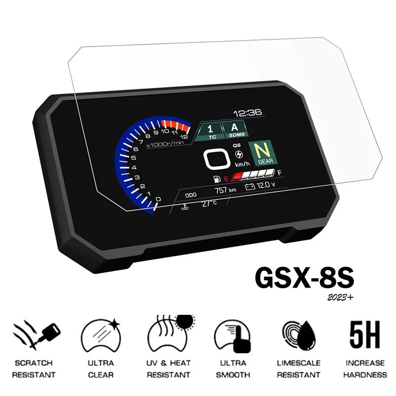 Film de protection d'écran pour tableau de bord, 2023 GSX-8S GSX 8S, protection d'instrument de moto