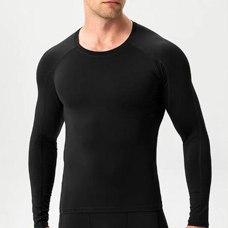 T-Shirt Compression MMA Fitness hommes - Dry Fit haute qualité Gym sport Rashguard complet