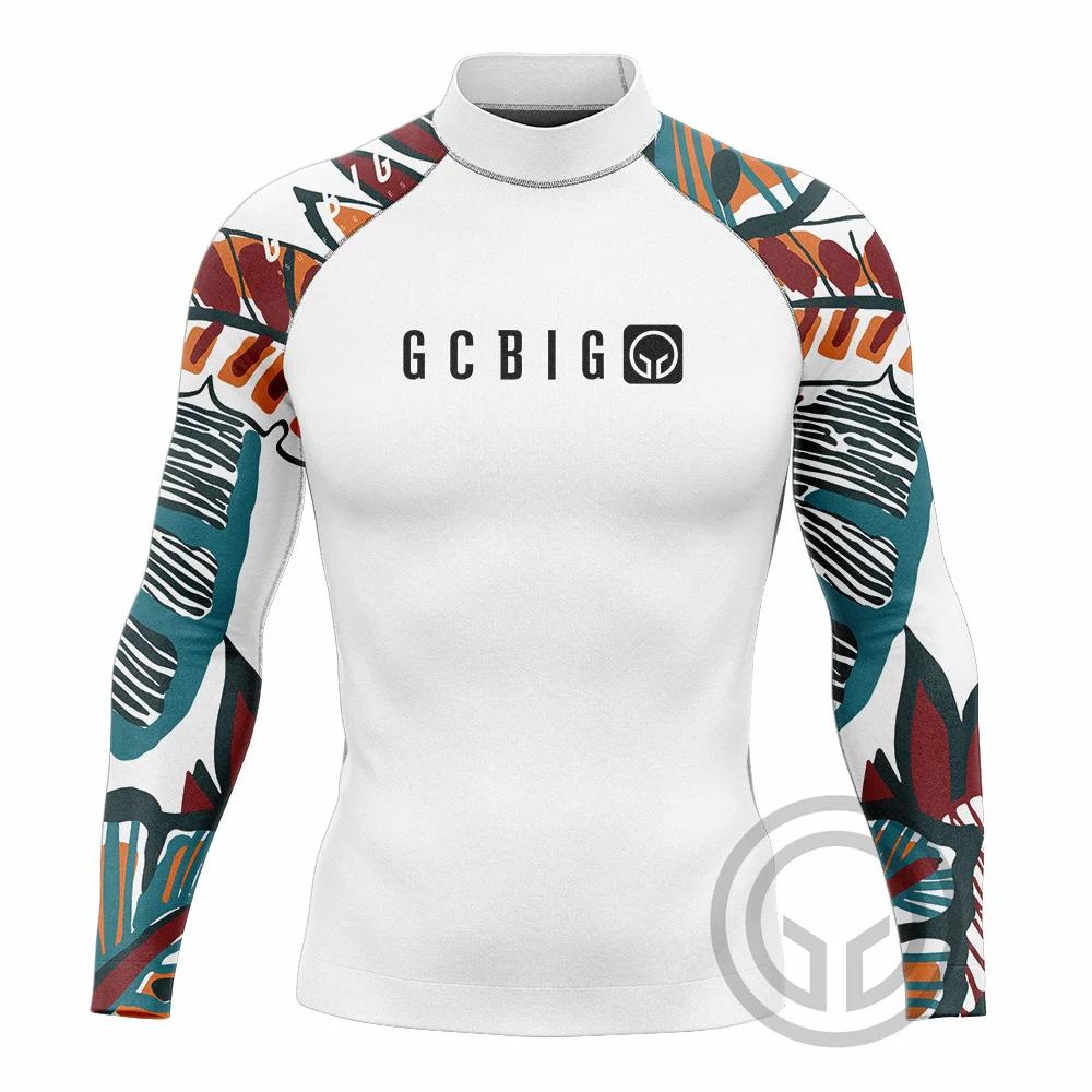 Maillot de bain manches longues homme - Rash guard surf natation protection UV été