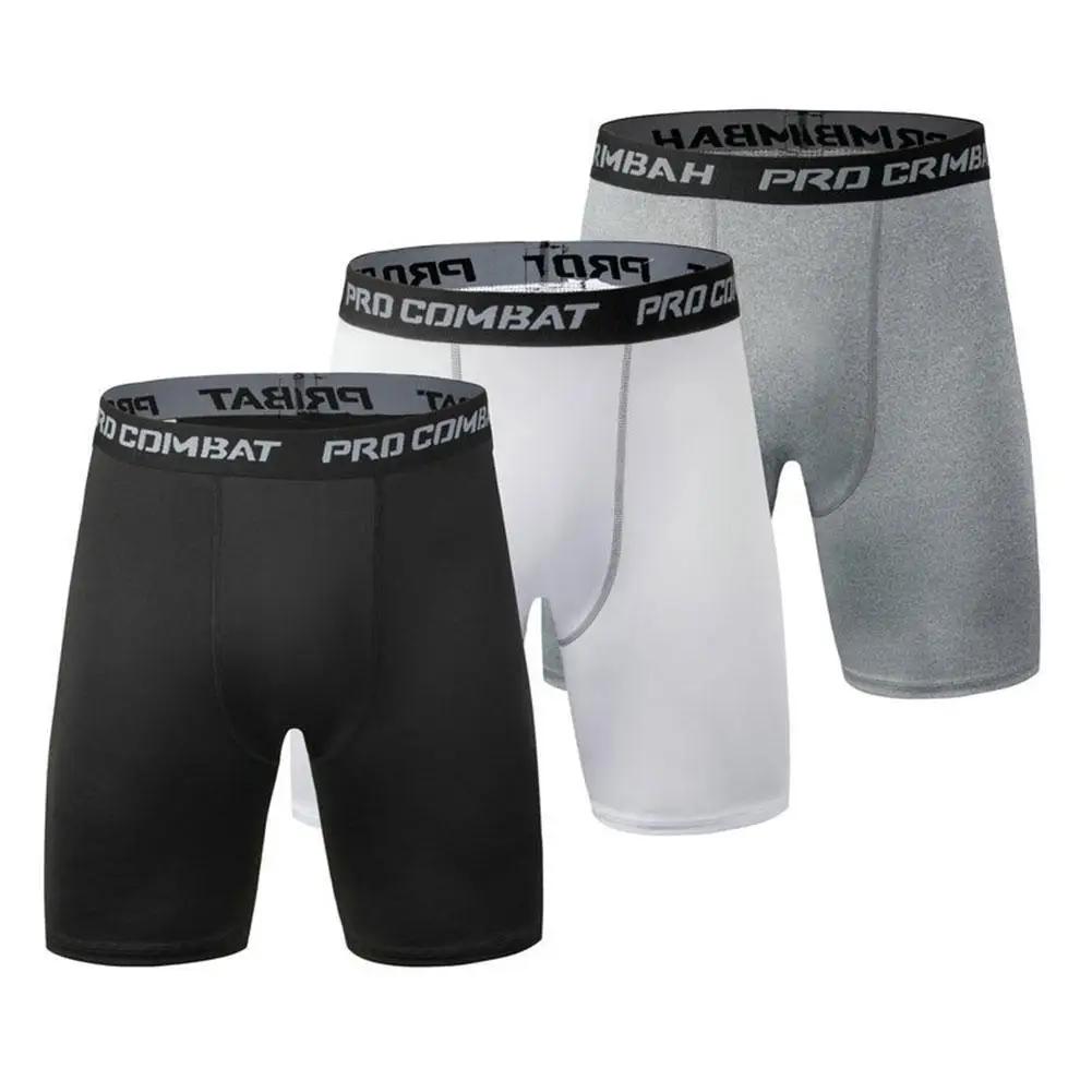 Leggings de sport à compression élastique pour hommes, pantalons de fitness, collants de gymnastique