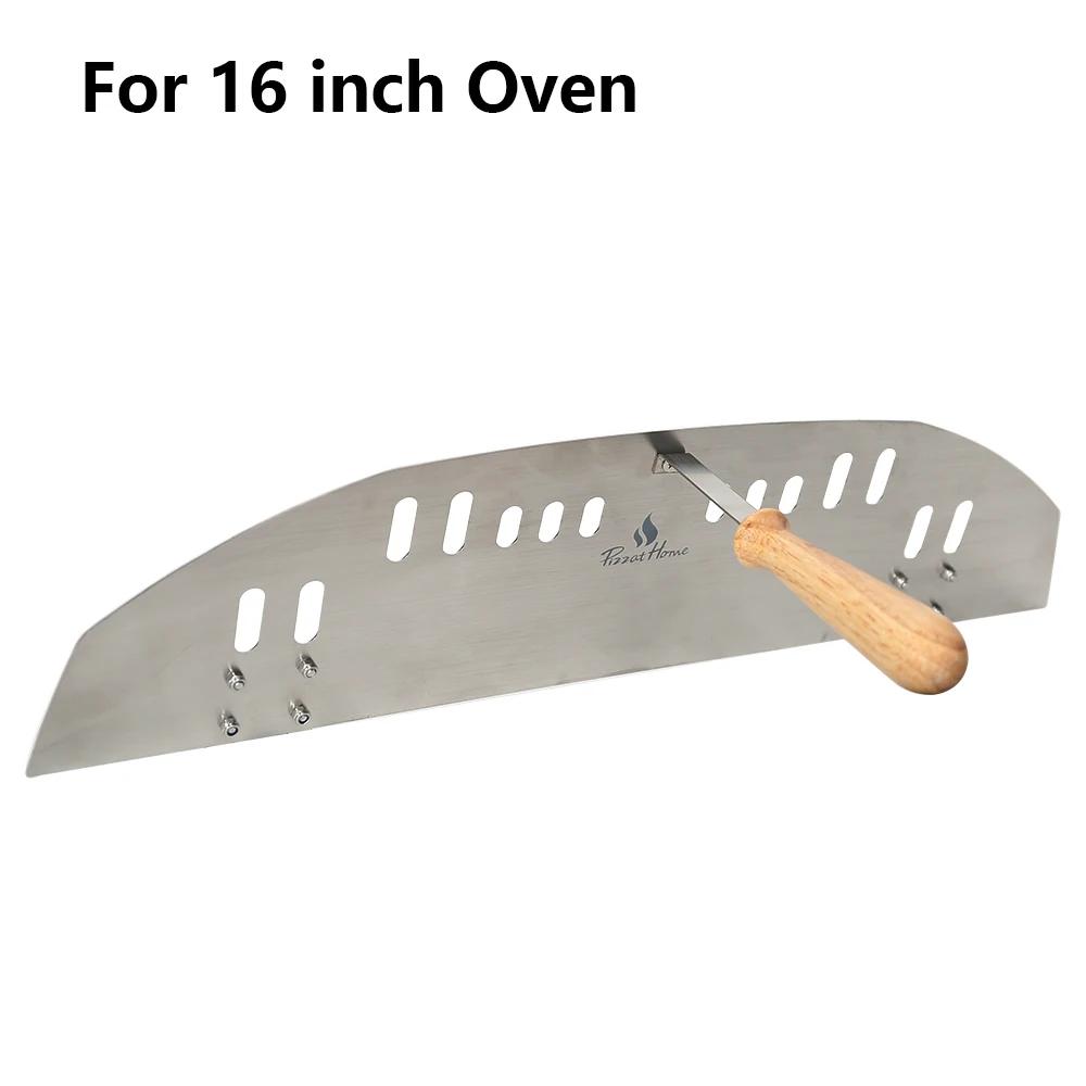 Porte de four à pizza en acier inoxydable de 16/12 pouces, parfaitement dimensionnée pour OONI Koda