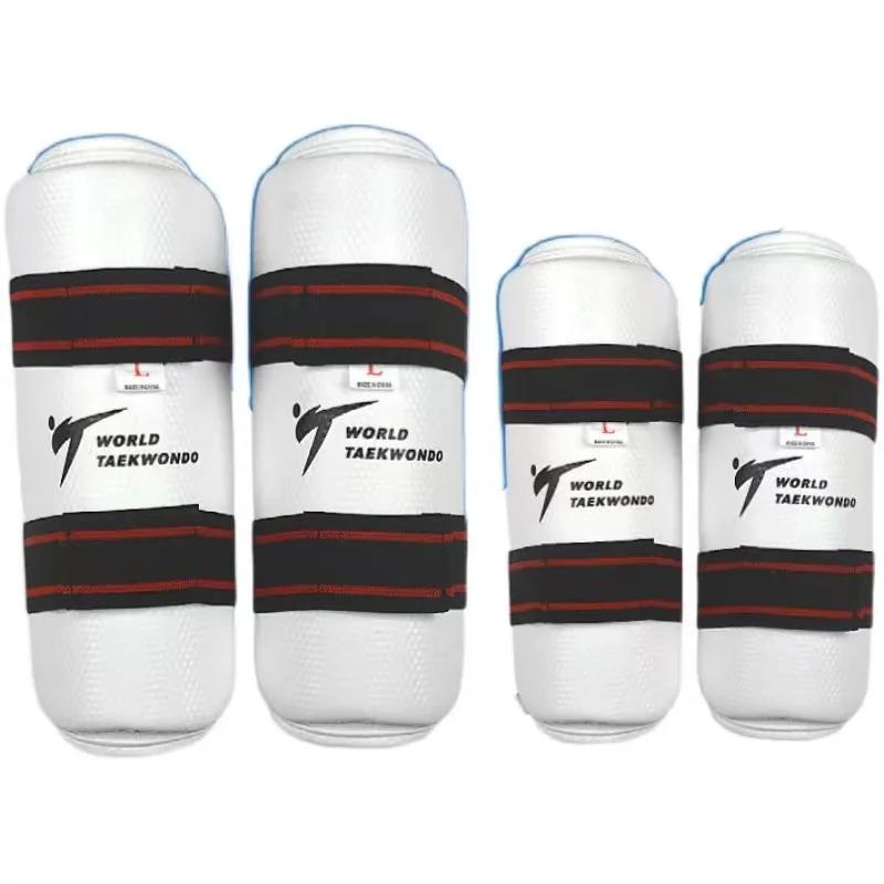 Protections pour les bras et les jambes WT Taekwondo, équipement de combat pour arts martiaux et kar