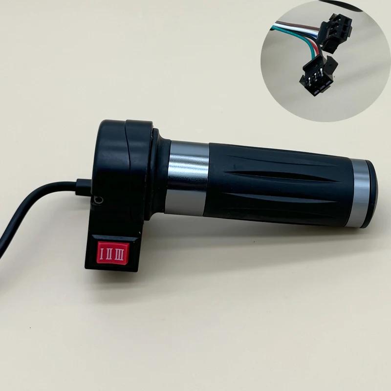 Guidon d'accélérateur réglable universel pour vélo électrique, poignée de contrôle de vitesse, acces