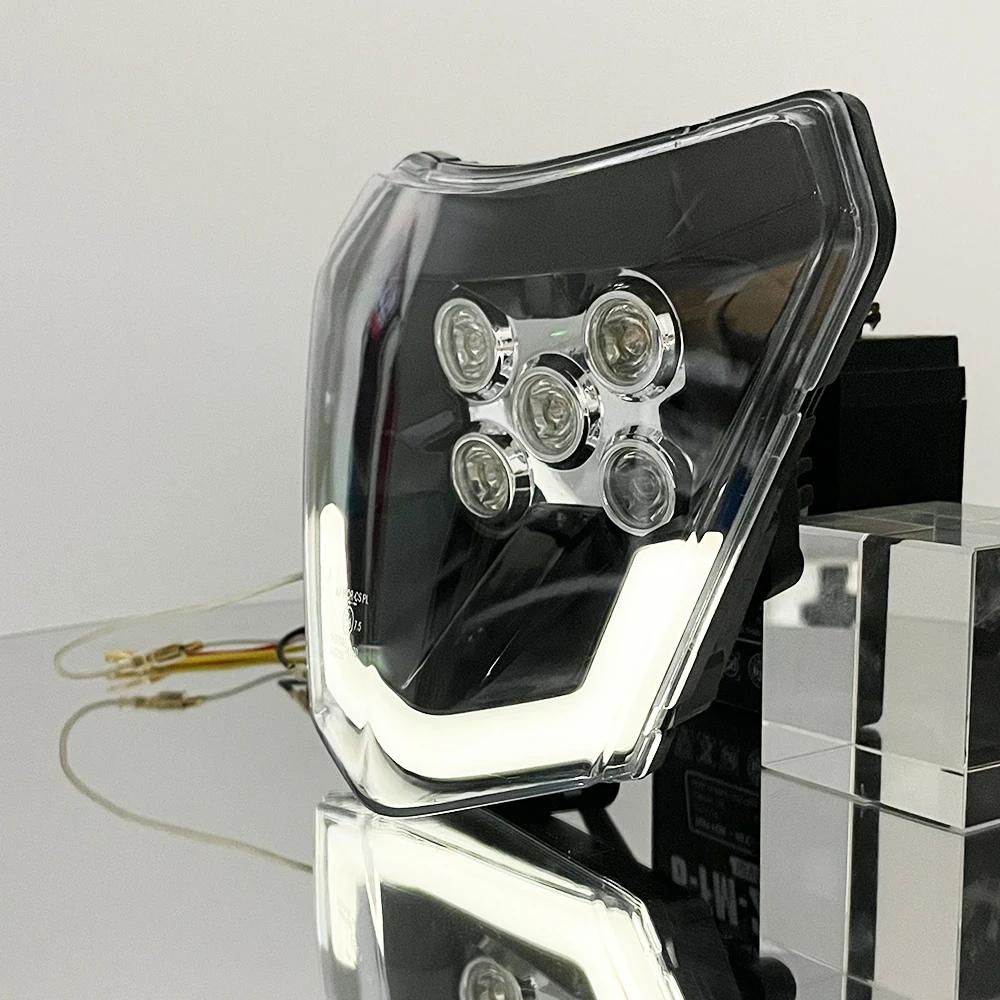 Plaque de phare de moto LED, accessoires pour KTM EXC SX MX 250 300 450, carénage de Motocross, Dirt