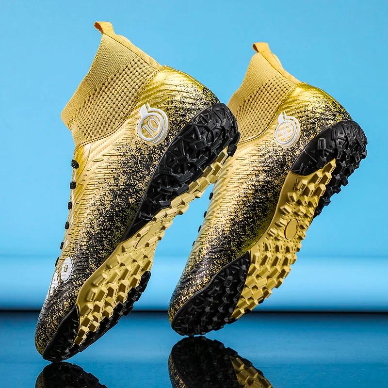 Hommes chaussures de Football enfants bottes de Football femmes crampons de Football professionnel C