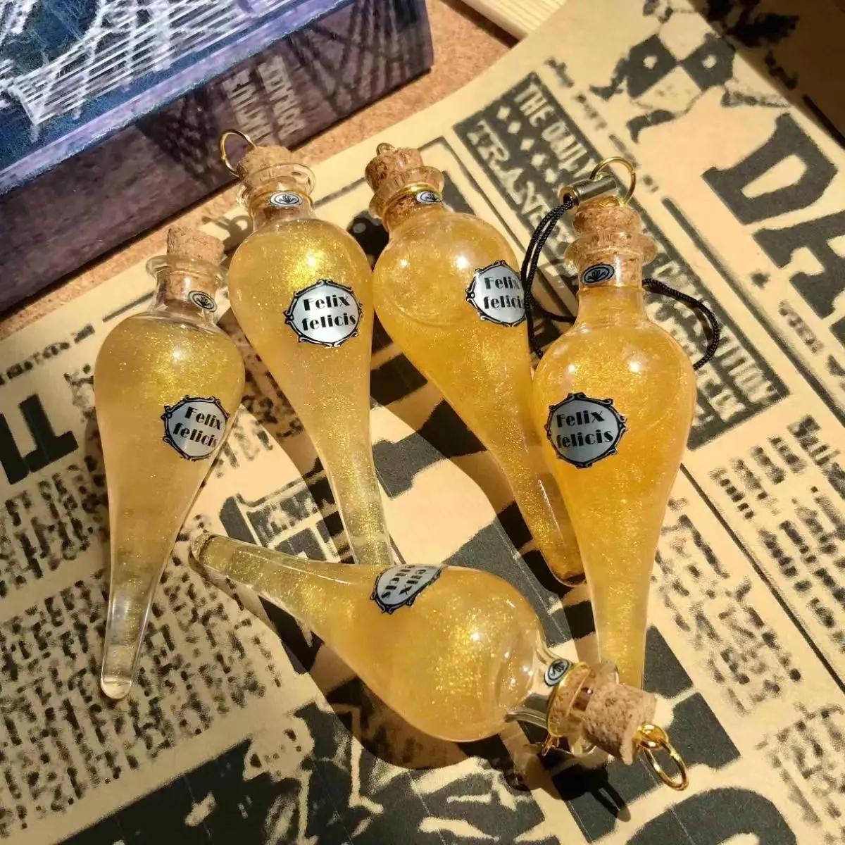 Felix Felicis Potion magique liquide chance couleur changeante verre Potion bouteille décoration de