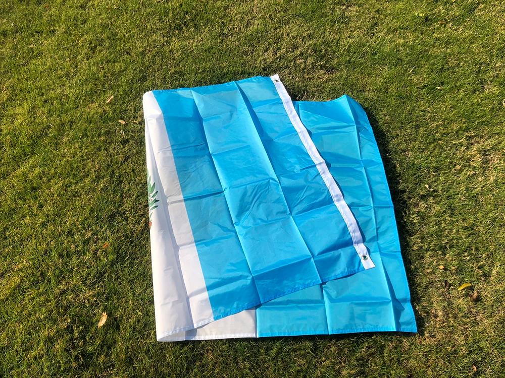 SKY DRAPEAU livraison gratuite 90x150 cm drapeau du Guatemala 3x5 pieds Super Poly drapeau de footba